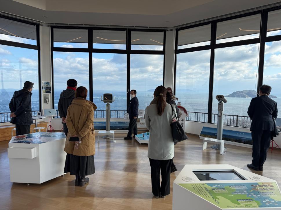 海星館視察トップ画像