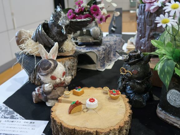 卒業作品展の展示品