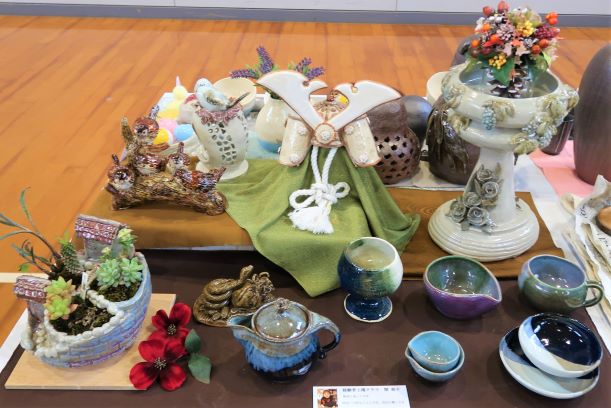 卒業作品の展示の様子
