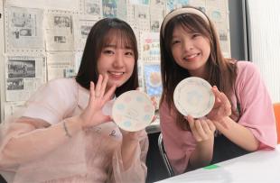 絵付け体験の様子