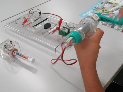 ようこそ電機の世界への様子