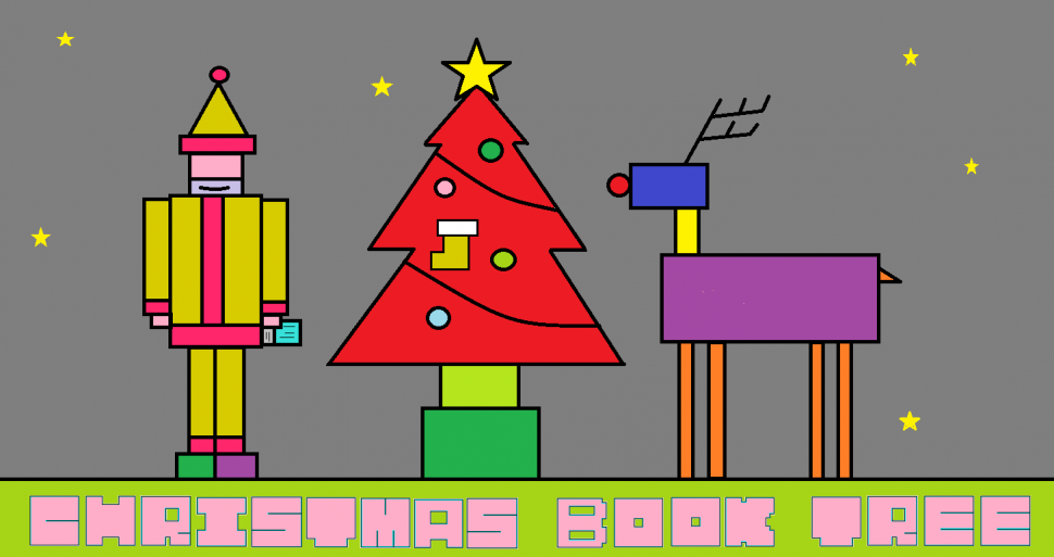 クリスマスブックツリー