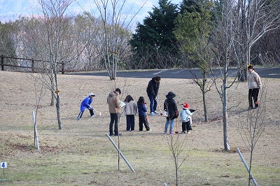 グランドゴルフの様子