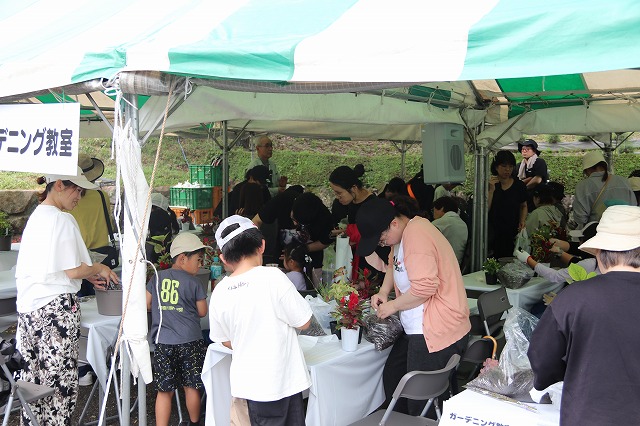 ラベンダー祭りの様子