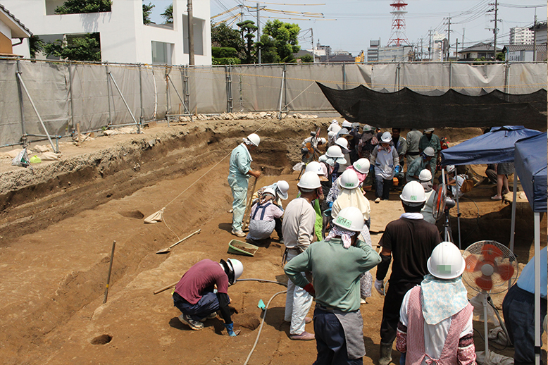 7月28日定点撮影写真（南側）