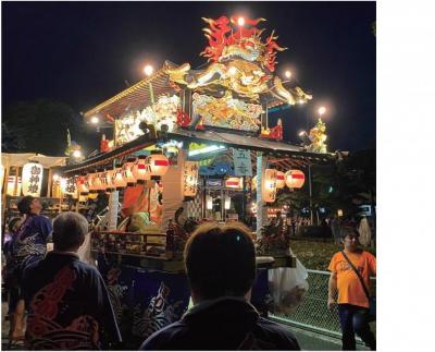萩原天神社夏季祭礼の人形行事