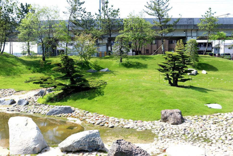 庭園の植栽説明
