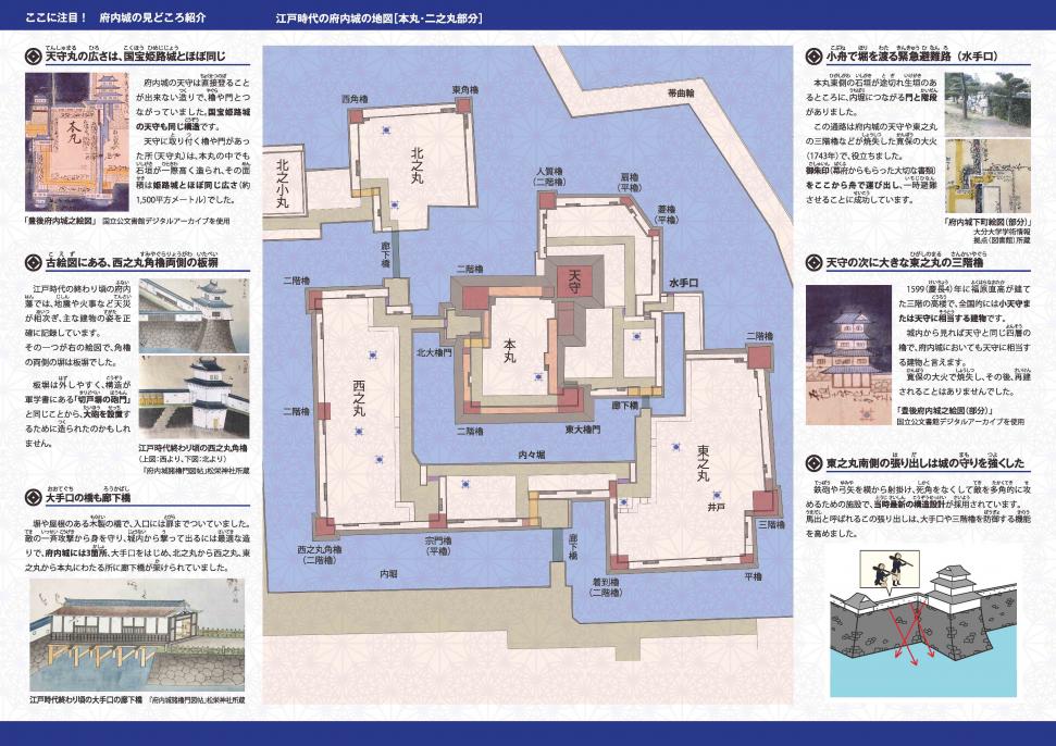 府内城ウオーキングマップ2