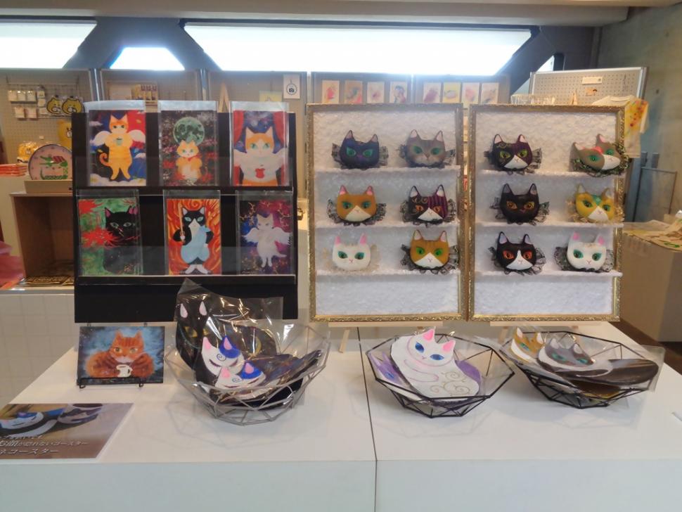 ミュージアムショップ委託販売のようす