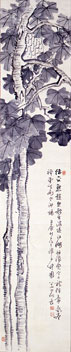 平野五岳「梧桐図」の写真