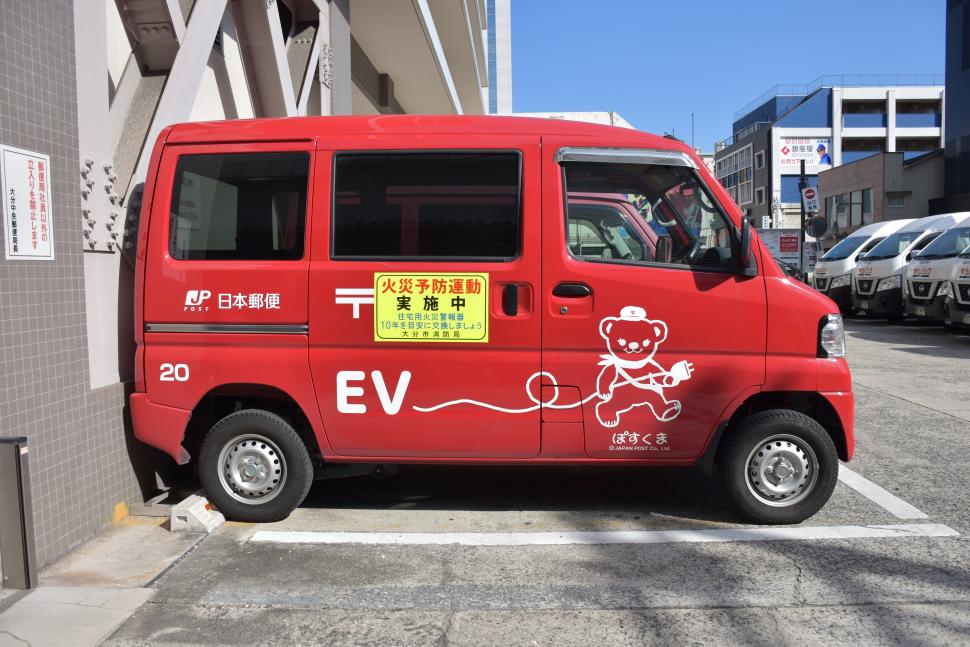 車に貼付した写真