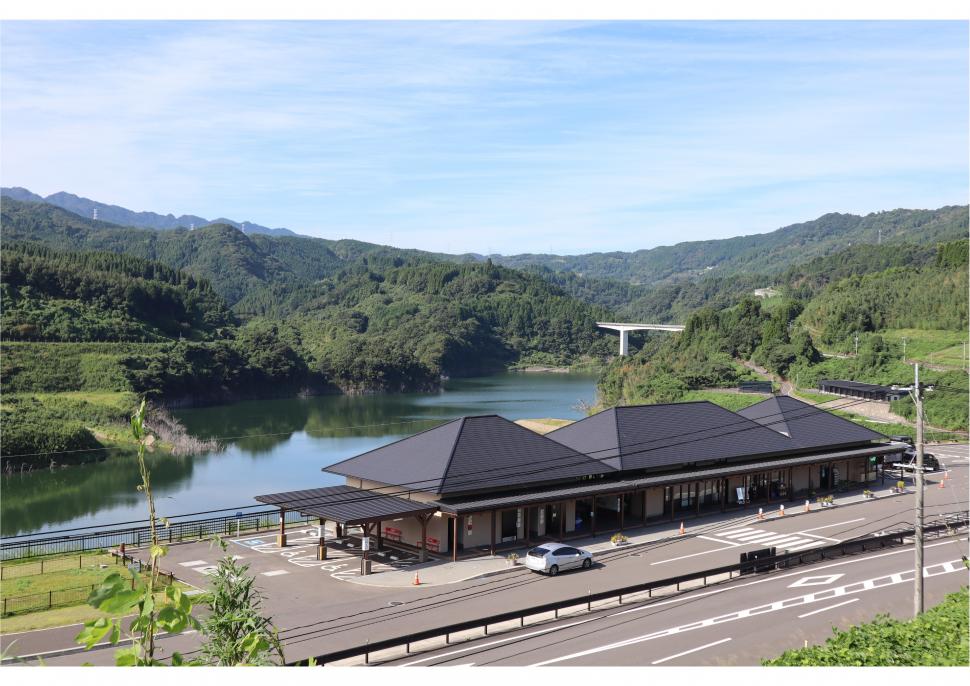 道の駅のつはる遠景