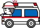 現場に向かう救急車