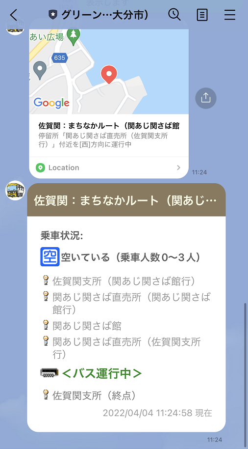 LINE情報イメージ図