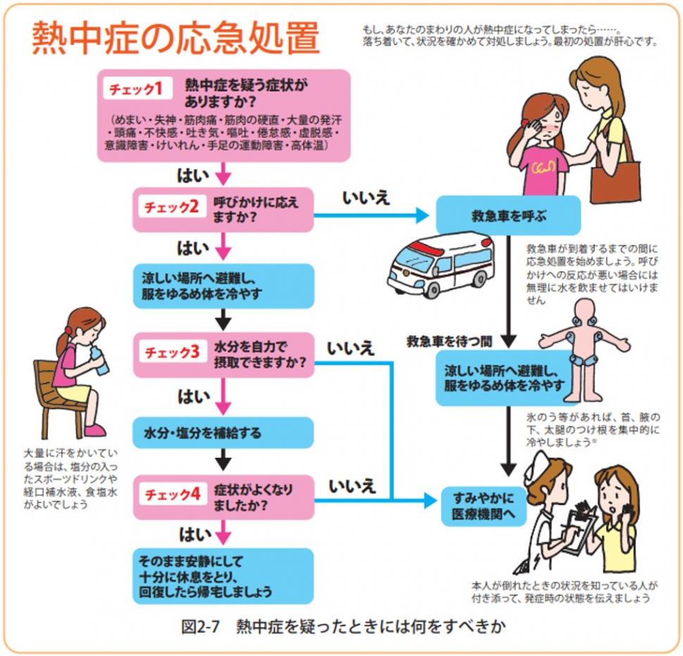 応急措置フロー図