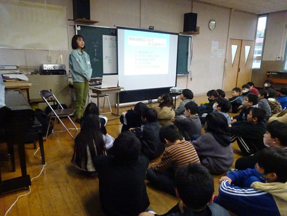 令和5年度地球温暖化対策出前授業写真